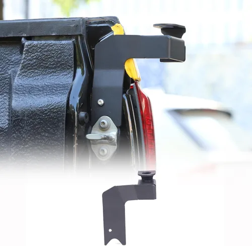 Vista 9 de Soporte de antena para portón trasero de automóvil, kit de soporte de antena CB compatible con Toyota Tundra 2007-2013, camionetas, antena