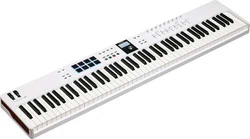 Vista 7 de Arturia KeyLab Essential mk3 Controlador de teclado de 49 teclas - Aguamarina