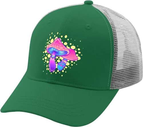 Vista 2 de devor Cap Magic Mushrooms Baseball Caps for Men Funny Cap Adjustable
