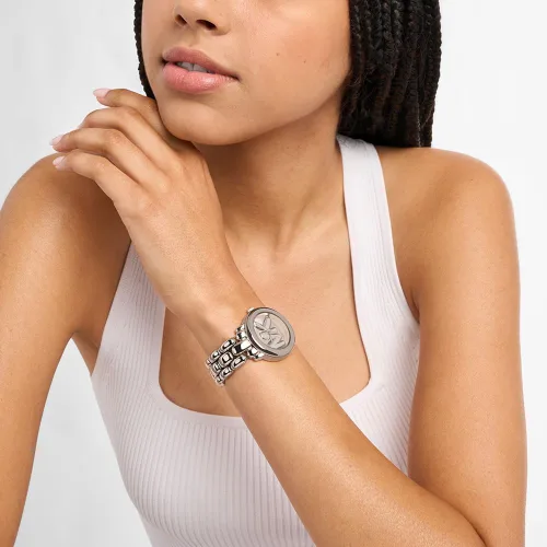 Vista 5 de Michael Kors Women's Phoebe Three-Hand Stainless Steel Watch (Model: MK4963)