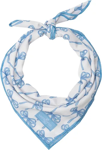 Vista 9 de Lucy & Co. Bandana con lazos de ballet, bandana duradera y cómoda para perro, lavable a máquina, accesorio de diseñador para cachorros, pequeños