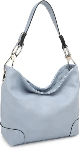 Vista 40 de MKF Collection Mia K - Bolso Hobo para mujer, de piel vegana, bolso de hombro holgado, bolso con asa superior
