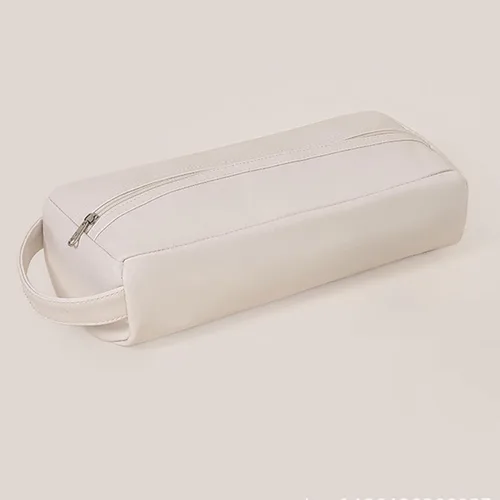 Vista 6 de Estuche de transporte de viaje para Dyson Airwrap Styler/Shark Flexstyle, bolsa de almacenamiento de piel sintética impermeable