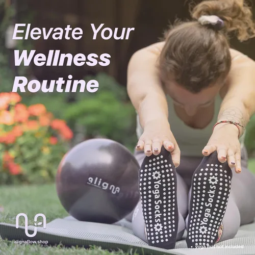 Vista 6 de Kit Esencial de Pilates Aligna Set Completo para el Hogar para Equilibrio, Flexibilidad y Fuerza Set de 8 Piezas con Anillo de Pilates