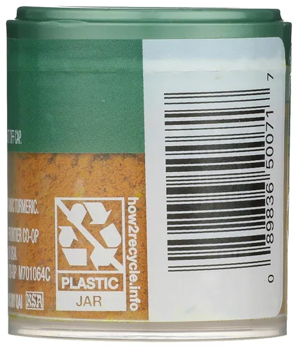 Vista 2 de Simply Organic, Cúrcuma Mini Molida, 0.53 oz