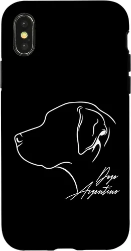 Vista 5 de Funny Proud Dogo Argentino Profile Dog Mom Dog Dog Case para iPhone 17