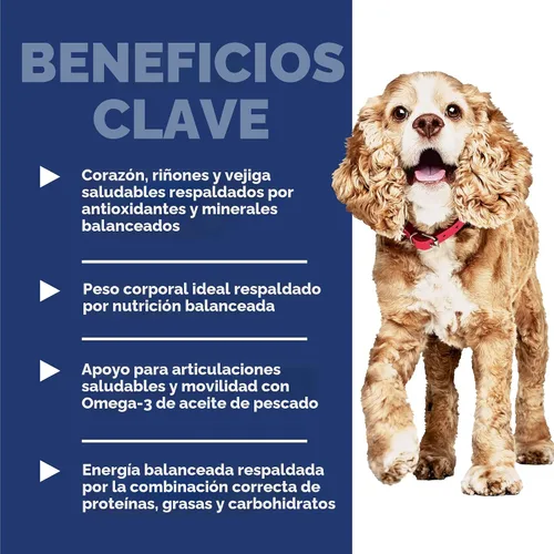 Vista 4 de Alimentos secos para perros de raza pequeña y mini, de Hill’s Science Diet, Adultos 11+