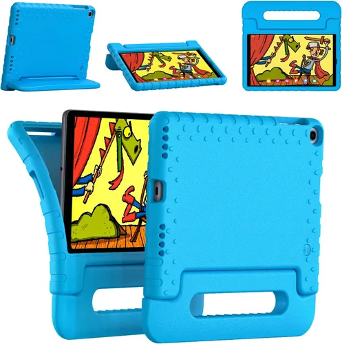 Vista 10 de Funda para niños para Samsung Galaxy Tab A 10.1 (2019) Modelo SM-T510/T515, a prueba de golpes, funda protectora de EVA con mango convertible
