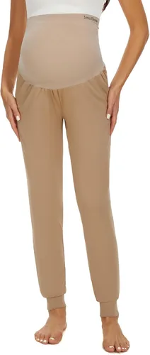 Vista 3 de Smallshow Pantalones de maternidad para mujer, ropa deportiva para entrenamiento y embarazo