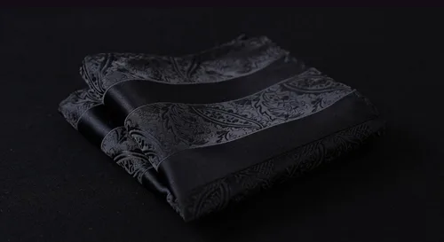 Vista 57 de HISDERN Pajaritas para hombre, corbatín de cachemira para hombre, corbata de lazo y bolsillo cuadrado, juego formal de esmoquin para boda
