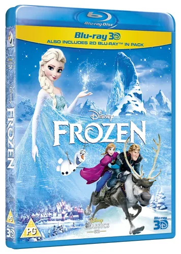 Vista 2 de Frozen Blu-ray 3D Blu-ray Region Free