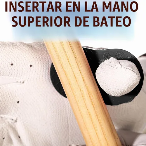 Vista 5 de Franklin Sports Entrenador de swing de bate de béisbol - Entrenador de agarre Gator Grip