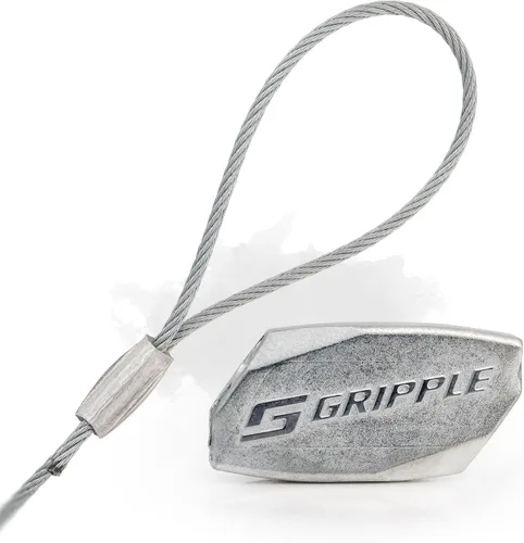 Vista 6 de Gripple - Perchas de bucle estándar Nº 1 Cable de suspensión estándar Percha con cierre para suspensión rápida Carga de trabajo segura de 25