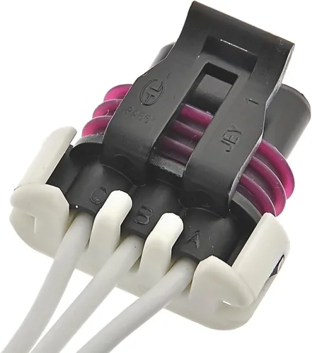 Vista 2 de Conector electrónico del actuador del cuerpo del acelerador compatible con Daewoo Leganza 1999 2000 2001 2002 PC-864436