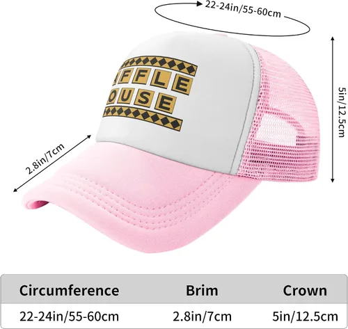 Vista 5 de MAKMAN Gorra de béisbol unisex ajustable de malla de verano para hombres y mujeres, sombrero de deportes al aire libre para mujeres y hombres