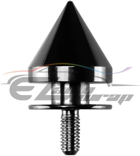 Vista 2 de EZAUTO WRAP Kit de fijadores de liberación rápida con espigas negras para parachoques de coche, maletero, guardabarros, tapas de escotilla
