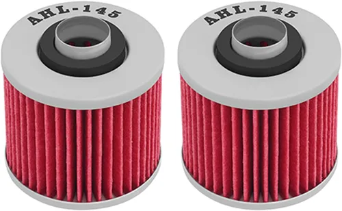 Vista 9 de AHL 1 paquete de 145 filtros de aceite compatibles con Yamaha XVS1100 V-Star 1100 1999 XV750 Virago 747 1992-1999 Xtz660 660 1991-1999 Szr660 660