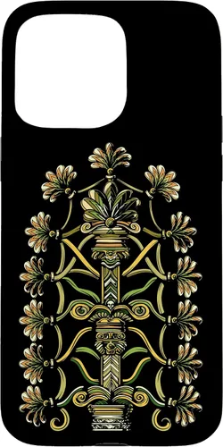 Vista 30 de Funda para iPhone 14 Pro Max Anunnaki Aliens Árbol de la Vida Símbolo Antiguo Geometría Sagrada