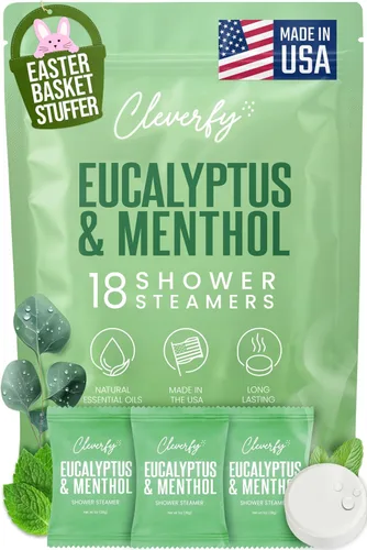 Vista 10 de Cleverfy - Vaporizadores de aromaterapia para la ducha, paquete variado de 6 bombas de baño para la ducha con aceites esenciales Vaporizador