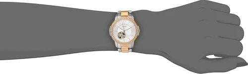 Vista 2 de Fossil Mujer me3058ArquitectoReloj automático self-wind Acero InoxidablePlata y Oro Rosa bicolor
