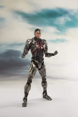 Vista 2 de DC Comics SV214 - Estatua de Cyborg Artfx+ de la película de la Liga de la Justicia