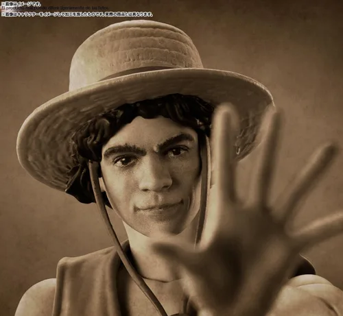 Vista 9 de TAMASHII NATIONS - Una serie de Netflix: One Piece - Monkey D. Luffy S.H.Figuarts figura de acción