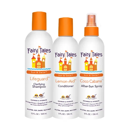Vista 8 de Fairy Tales - Champú de natación de 354 mL y acondicionador de 236 mL para niños, fabricado con ingredientes naturales en los Estados Unidos, champú