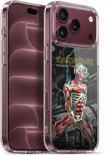 Vista 187 de Head Case Designs Funda de gel suave con licencia oficial de Iron Maiden Brave New World, compatible con Apple iPhone 7 Plus/iPhone 8 Plus Nuevo