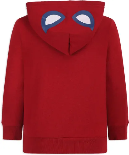 Vista 3 de Marvel Sudadera con capucha Spider-Man para niños pequeños y grandes - Rojo