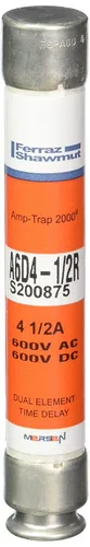 Vista 51 de Mersen a6d-r amp-trap Clase de 2000 time-delay/RK1 Fusible con fusible visual Open Indicador, 1