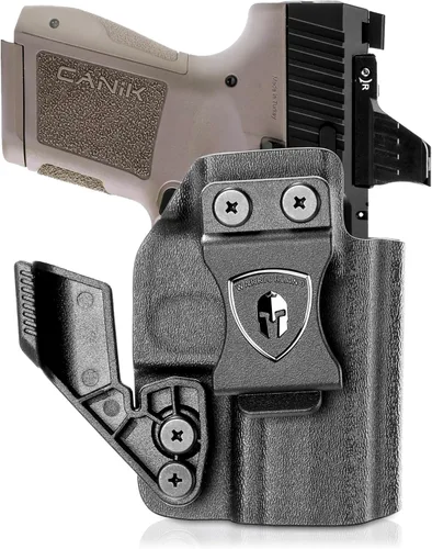 Vista 15 de WARRIORLAND IWB Funda Kydex, Select Fit Springfield XD MOD.3, Canik Mete MC9, Taurus GX2/G2C/G3C/G3, 1911, FN Reflex, HK VP9, Ruger Security 380
