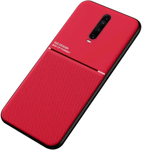 Vista 10 de Kepuch Mowen Funda Cubierta Parachoques Placa De Metal Incorporada Para Xiaomi Redmi K30/K30i/Poco X2 - Negro Mowen-Negro