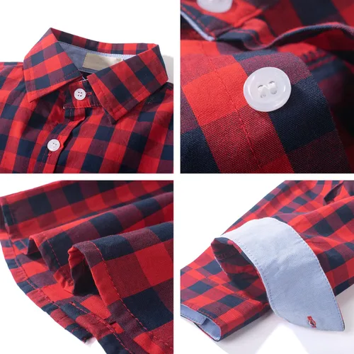 Vista 4 de Yilaku Ropa de vestir para niño, conjunto de traje formal con corbatín y pantalones de tirantes, trajes de niño para niño pequeño, trajes