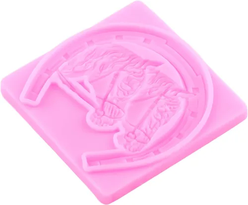 Vista 6 de Mujiang Moldes de silicona para herradura, juego de 4 moldes de silicona Estilo b