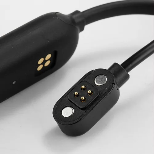 Vista 3 de Cable de carga magnético de repuesto para auriculares de conducción ósea, cable de carga USB para auriculares de conducción ósea de interfaz de 4