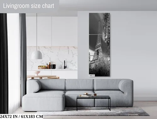 Vista 3 de Eiffel Tower, Paris, France - Print/Canvas/Acrylic/Metal (Acrylic Print, 16x20 Inches)