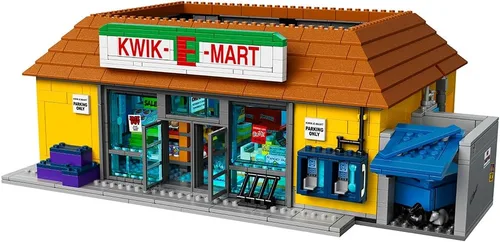 Vista 3 de Kit del supermercado de Los Simpsons de LEGO 71016