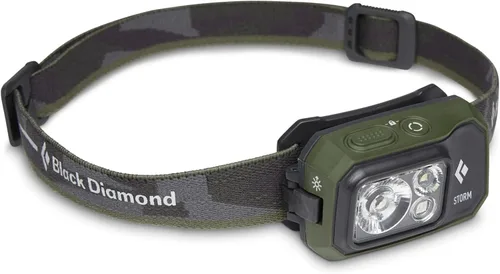 Vista 17 de BLACK DIAMOND Linterna frontal Storm 450, alimentada por AAA, regulable BD Octano