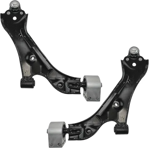 Vista 490 de Conjunto de Brazo de Control Inferior Delantero y Junta Esférica TRQ para Lado del Conductor y del Pasajero 2 Piezas Compatible con Ford Mustang GT