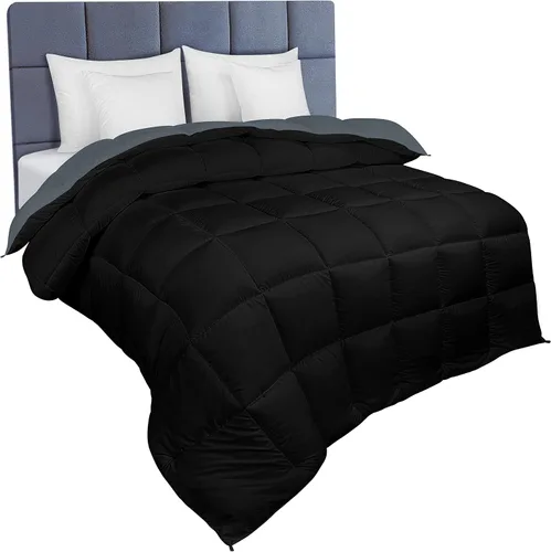 Vista 37 de Utopia Bedding - Juego de edredones de plumón con inserción de edredón acolchado con esquinas y pestañas, edredones alternativos cosidos en caja