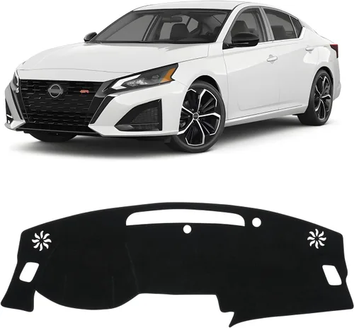 Vista 72 de FIILINES Cubierta para tablero Compatible con Mazda 3 2010-2013 Accesorios Tapete para tablero para Mazda 3 Accesorios Tapete para salpicadero