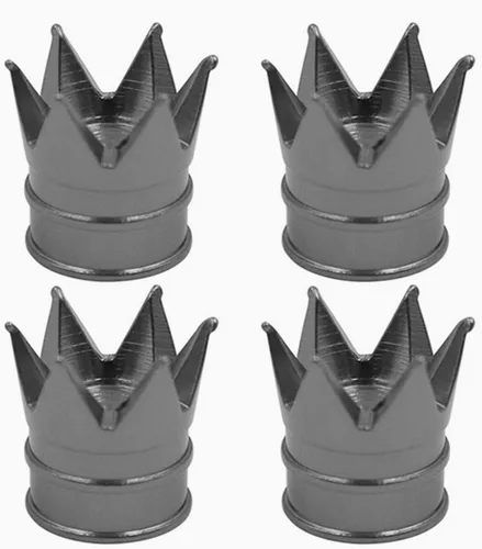 Vista 9 de Tapas de Vástago de Válvula de Neumático de Coche 4 PIEZAS Cubiertas Universales de Vástago Juego de Tapas de Válvula de Neumático de Aluminio