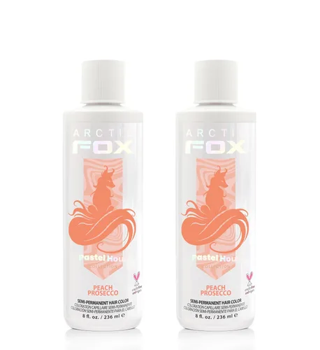 Vista 22 de Arctic Fox Tinte semipermanente para el cabello Apricot Anarchy, vegano, sin crueldad, sin amoníaco, 5.6 onzas líquidas
