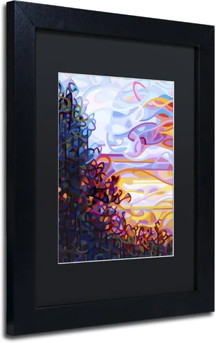Vista 2 de Crescendo by Mandy Budan - Marco (11 x 14 pulgadas), color negro mate