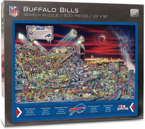 Vista 12 de YouTheFan NFL Joe Journeyman - Rompecabezas de equipo de 500 piezas de 18 x 24 pulgadas