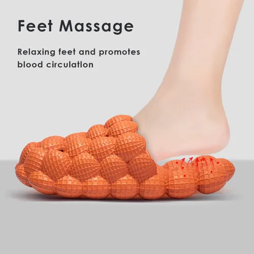 Vista 3 de Diapositivas de burbujas para mujeres y hombres, divertidas diapositivas de pelota de golf de lichi, diapositivas de burbujas de masaje con dijes