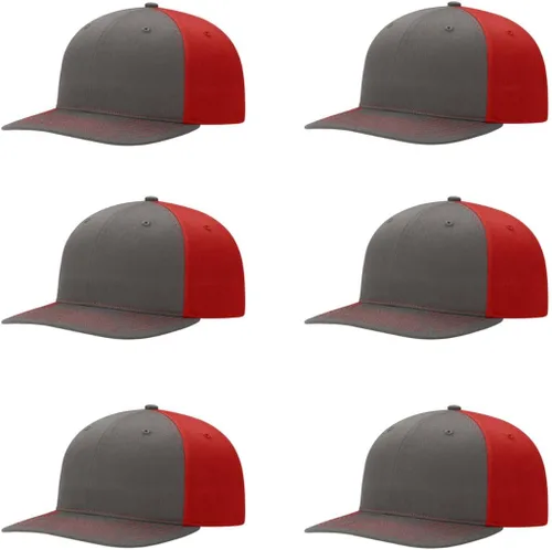Vista 35 de Richardson 312 Gorra de béisbol ajustable con correa trasera de sarga Paquetes a granel disponibles - Talla única