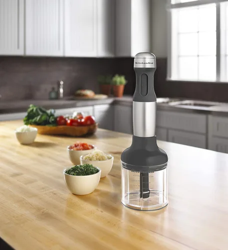 Vista 6 de Batidora de mano KitchenAid khb2351, 3 velocidades, Plateado Contour