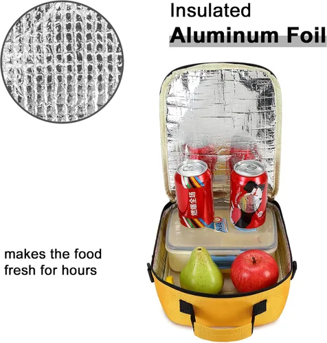 Vista 6 de Mochila para niños pequeños, preescolar, autobús, bolsa de libros 3D para jardín de infantes con lonchera aislante