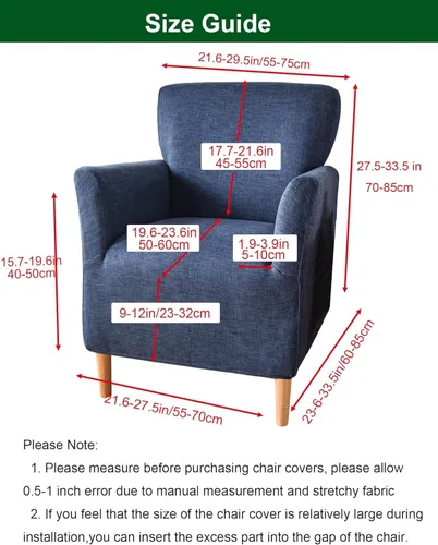 Vista 3 de HAOYONG - Funda elástica de terciopelo para silla de banquete, fundas para sillas de 1 pieza, fundas para sillones de sofá, funda suave para sillón